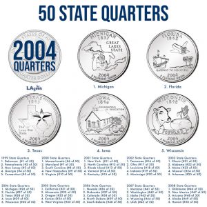 2004 50 State Quarters